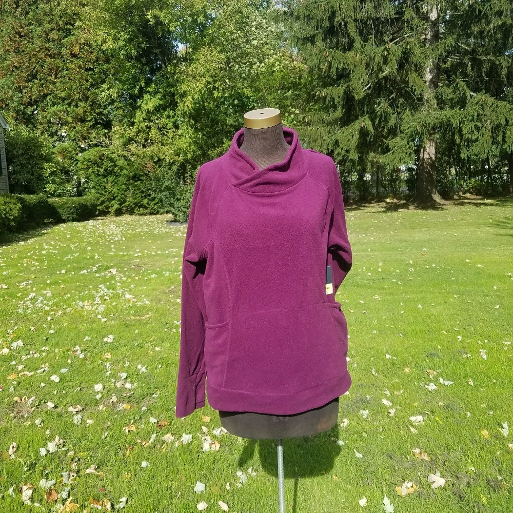 Deep purple sweatshirt